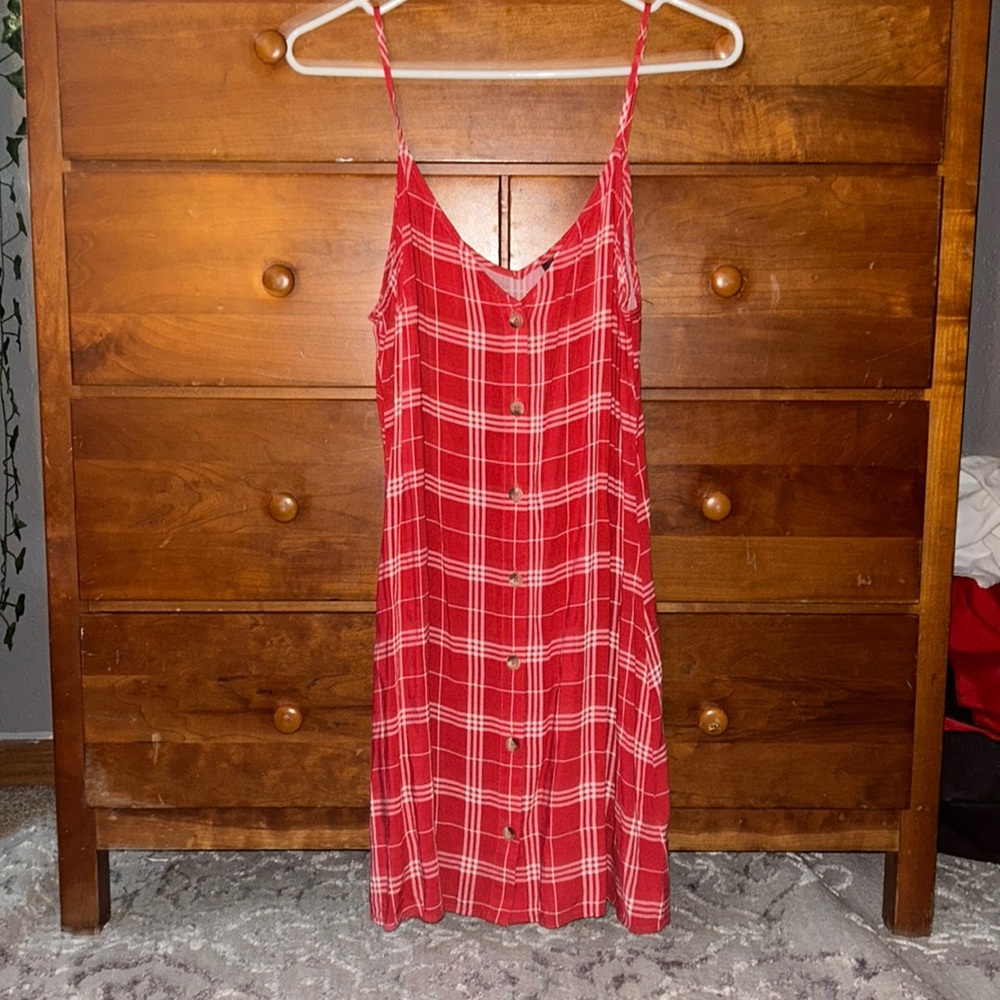 red and white sun dress !